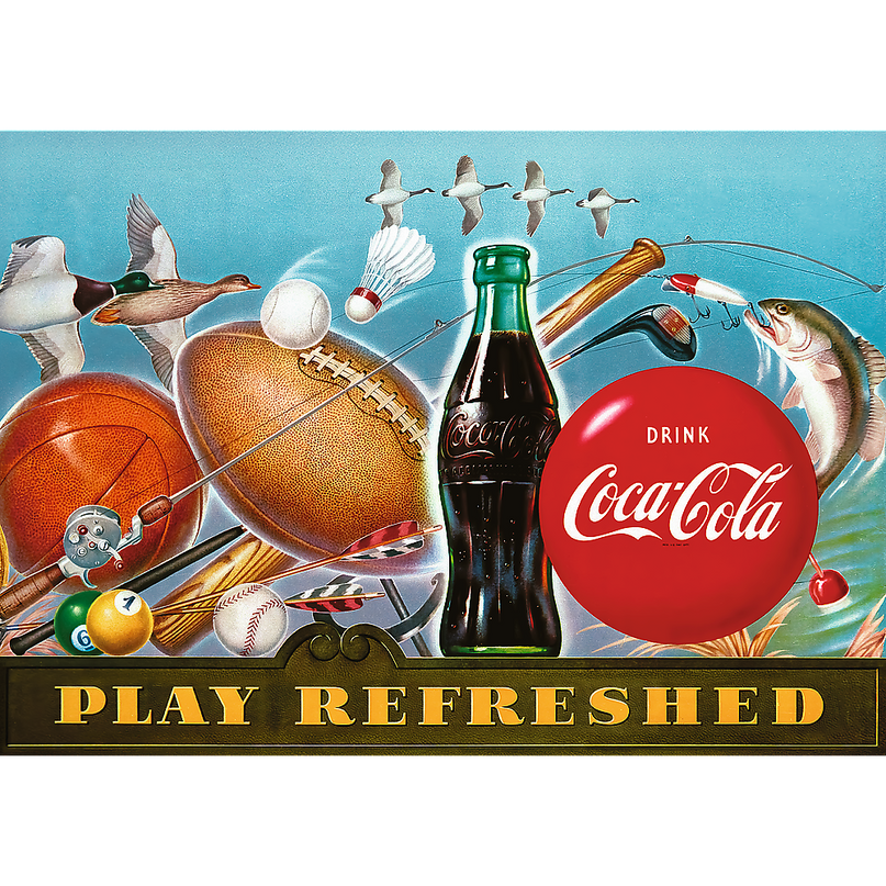 TREFL Premium Plus pusle Coca-Cola: Play Refreshed, 1000 osa