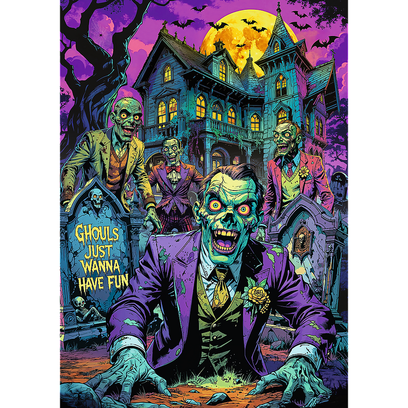 TREFL Premium Plus pusle Zombi, 1000 osa