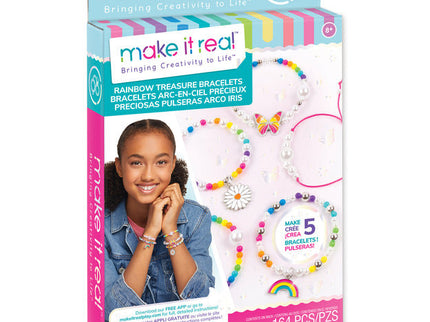 MAKE IT REAL Käevõrude DIY komplekt, vikerkaar