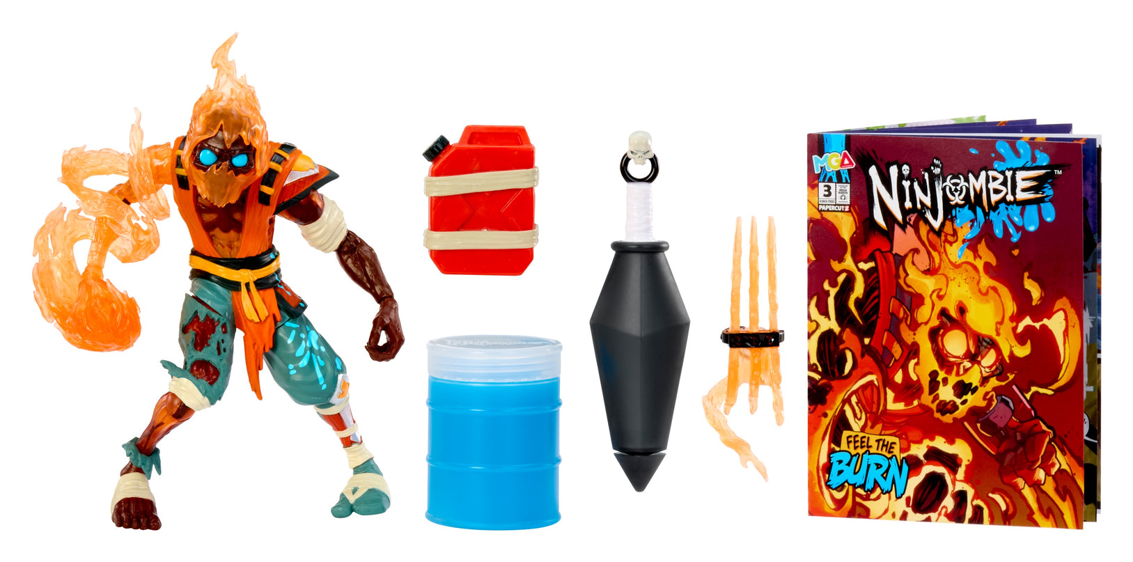 NINJOMBIE figuur 16,5 cm