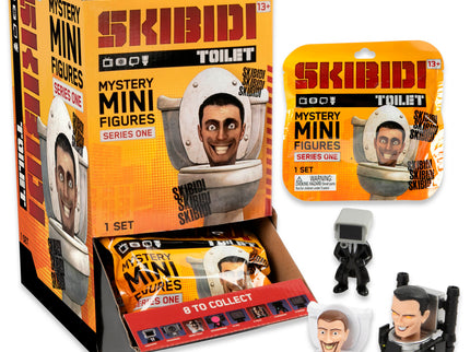 SKIBIDI TOILET Mini Figuur pimepakis 5 cm