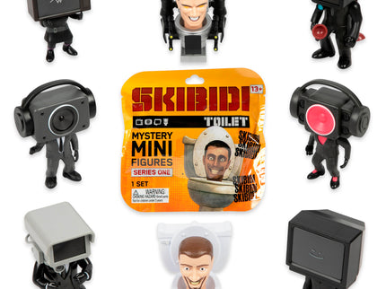 SKIBIDI TOILET Mini Figuur pimepakis 5 cm