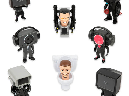 SKIBIDI TOILET Mini Figuur pimepakis 5 cm