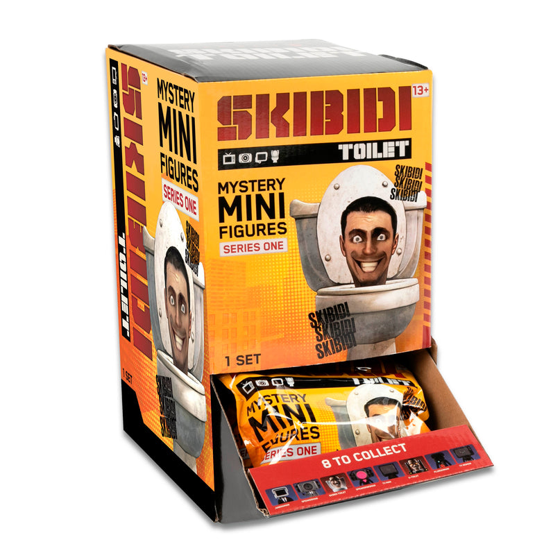 SKIBIDI TOILET Mini Figuur pimepakis 5 cm