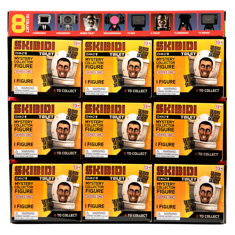 SKIBIDI TUALETTI Figuur pimepakis