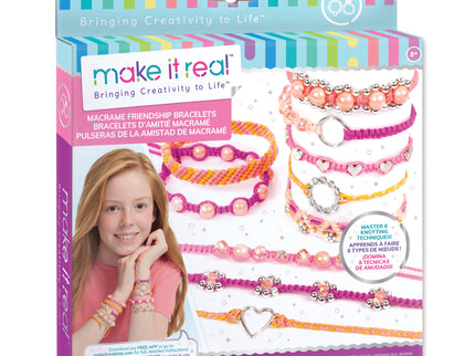 MAKE IT REAL DIY komplekt Sõpruse käevõrud Makramees