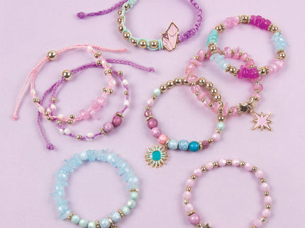 MAKE IT REAL Käevõrude DIY komplekt, kivikesed