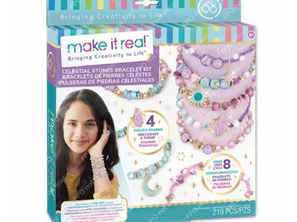 MAKE IT REAL Käevõrude DIY komplekt, kivikesed