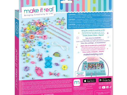 MAKE IT REAL Käevõrude valmistamise komplekt Pop! Raputage! Keerake!