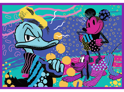 TREFL DISNEY MICKEY MOUSE Puslede komplekt, 4x250 osa