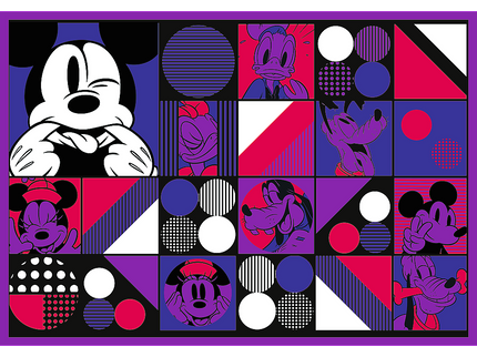 TREFL DISNEY MICKEY MOUSE Puslede komplekt, 4x250 osa