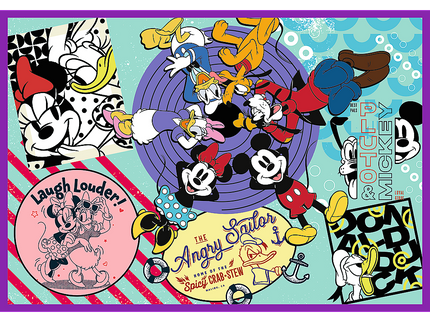 TREFL DISNEY MICKEY MOUSE Puslede komplekt, 4x250 osa