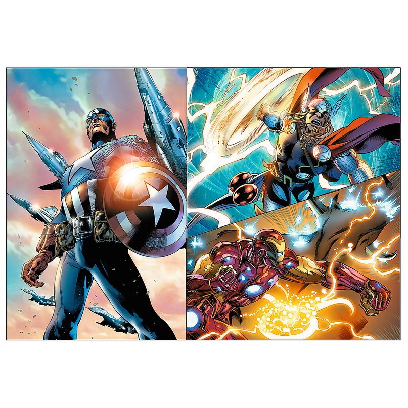 TREFL AVENGERS Puslede komplekt, 4x250 osa