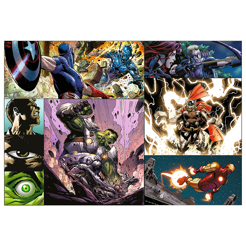 TREFL AVENGERS Puslede komplekt, 4x250 osa