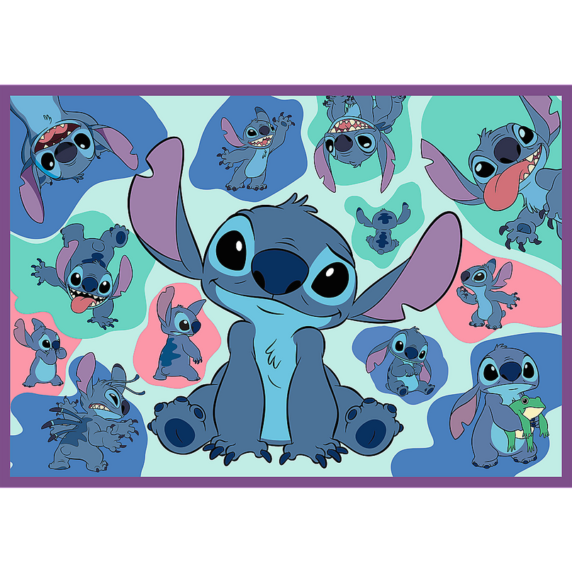 TREFL DISNEY STITCH Puslede komplekt, 4x250 osa
