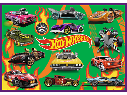 TREFL HOT WHEELS Puslede komplekt, 4x250 osa