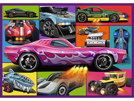 TREFL HOT WHEELS Puslede komplekt, 4x250 osa