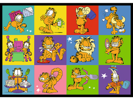 TREFL GARFIELD Puslede komplekt, 4x250 osa