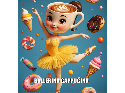 TREFL BRAINROT pusle Ballerina Cappucina, 200 osa