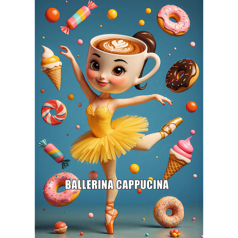 TREFL BRAINROT pusle Ballerina Cappucina, 200 osa