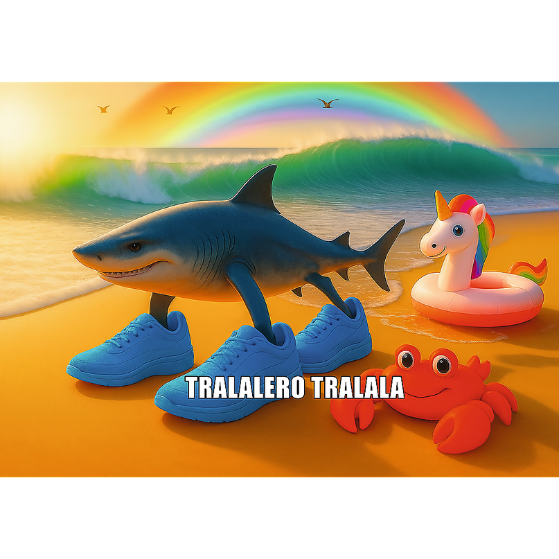 TREFL BRAINROT pusle Tralalero Tralala, 200 osa