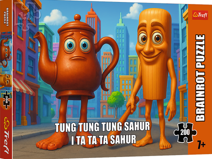 TREFL BRAINROT pusle Tung Tung Sahur, 200 osa