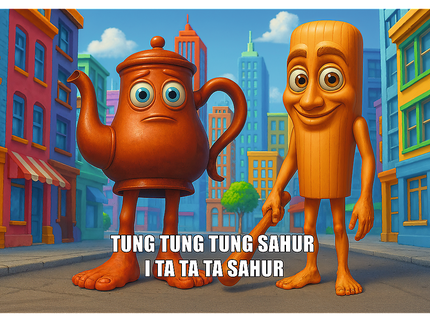 TREFL BRAINROT pusle Tung Tung Sahur, 200 osa