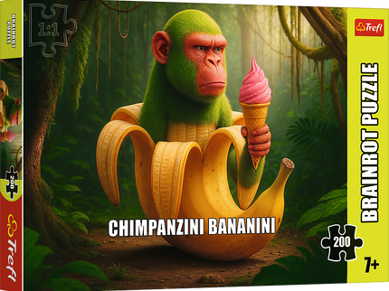 TREFL BRAINROT pusle Chimpanzini Bananini, 200 osa
