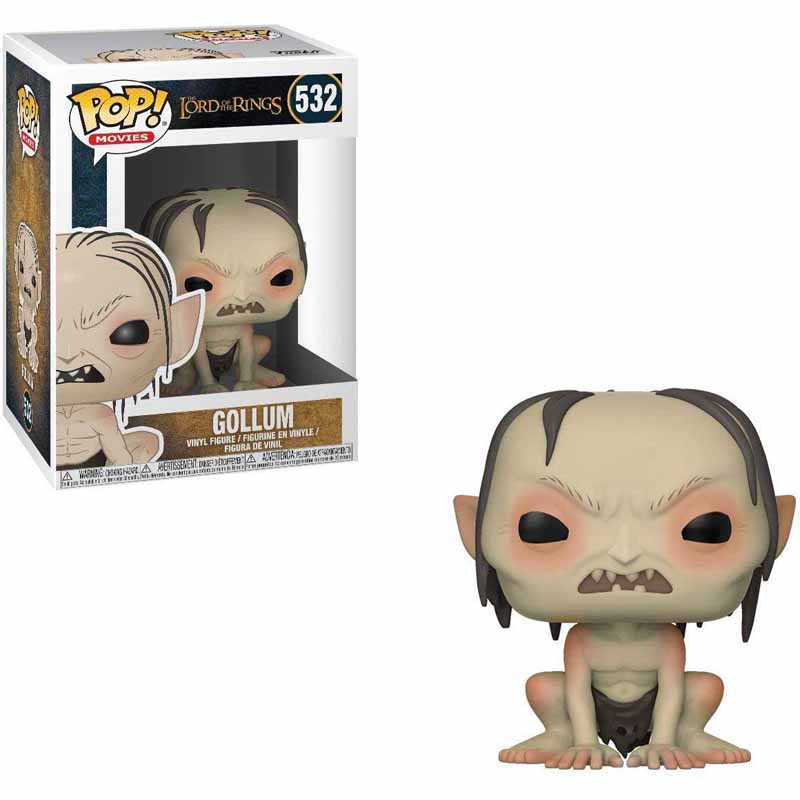 FUNKO POP! Vinüülfiguur: Sõrmuste Isand - Gollum (koos Chase'iga)