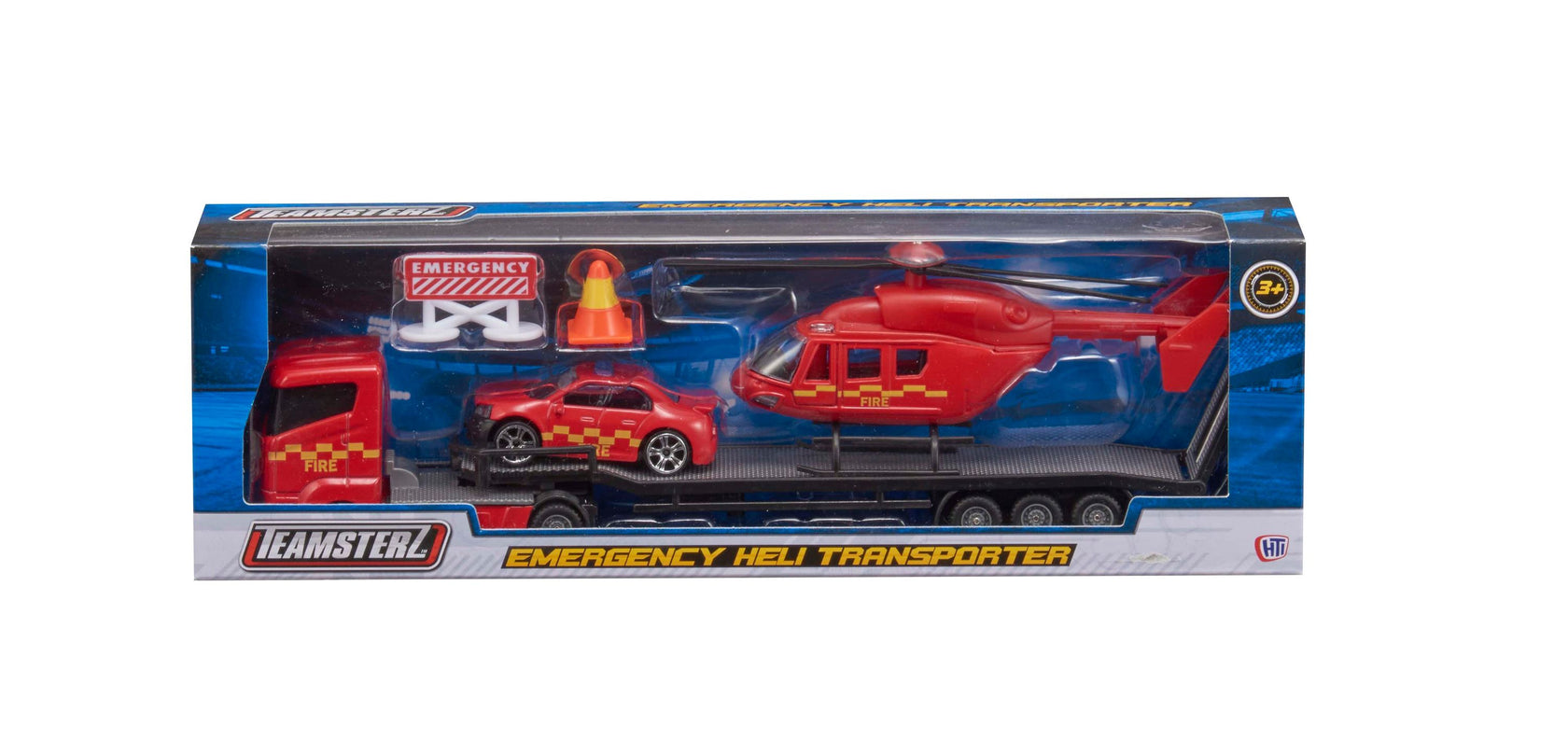 TEAMSTERZ Metallist helikopter ja meeskond, 26 cm