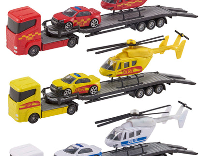 TEAMSTERZ Metallist helikopter ja meeskond, 26 cm