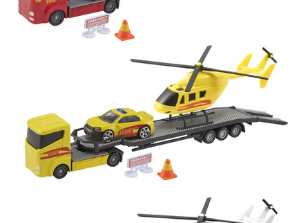 TEAMSTERZ Metallist helikopter ja meeskond, 26 cm