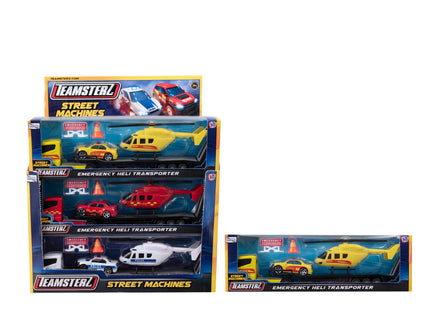 TEAMSTERZ Metallist helikopter ja meeskond, 26 cm