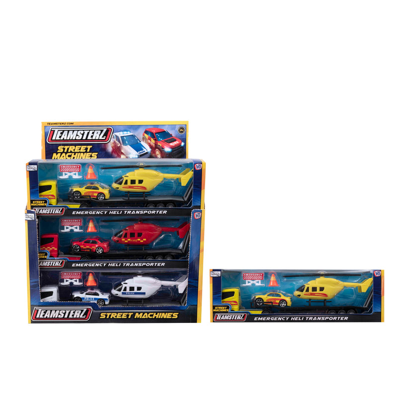 TEAMSTERZ Metallist helikopter ja meeskond, 26 cm