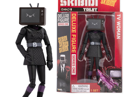 SKIBIDI TOILET Deluxe figuur, 15 cm