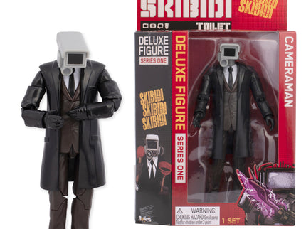 SKIBIDI TOILET Deluxe figuur, 15 cm