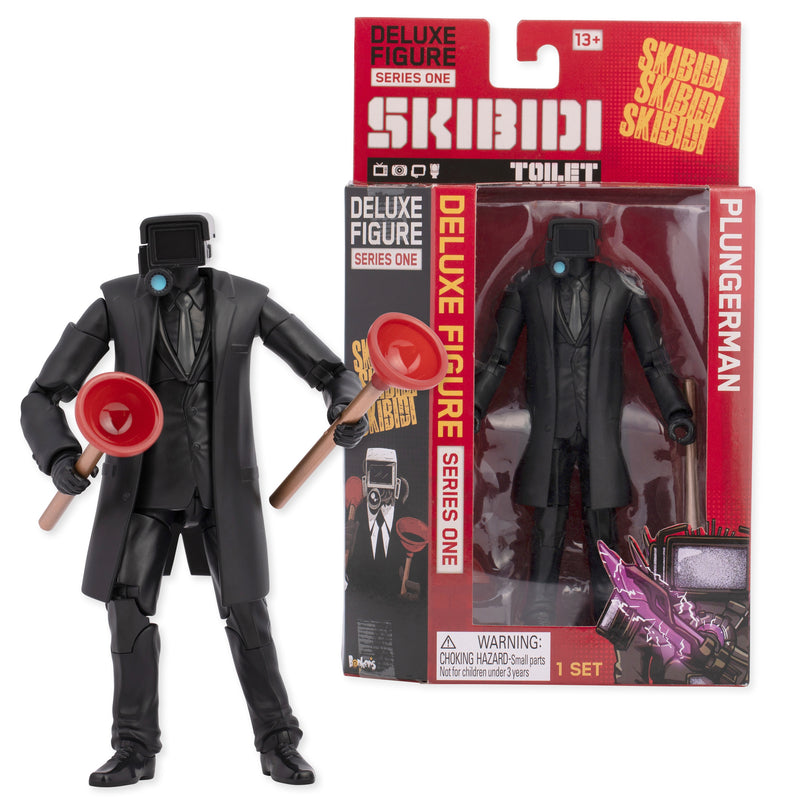 SKIBIDI WC Deluxe figuur, 15 cm