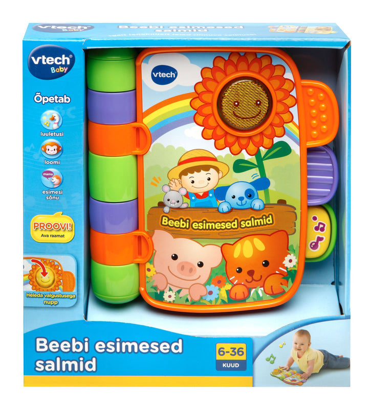 VTECH Interaktiivne raamat Beebi esimesed salmid, eesti keeles
