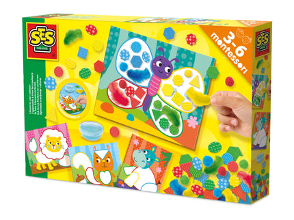 SES Montessori - Värvide ja materjalide sorteerimine