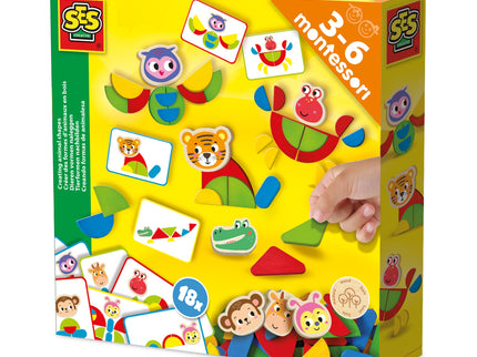 SES Montessori - Loomakujude valmistamise komplekt