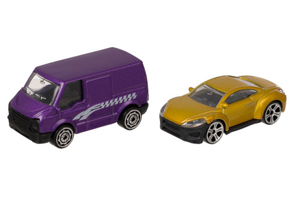 TEAMSTERZ Metallist sõidukite komplekt 2 autoga, 7,5cm