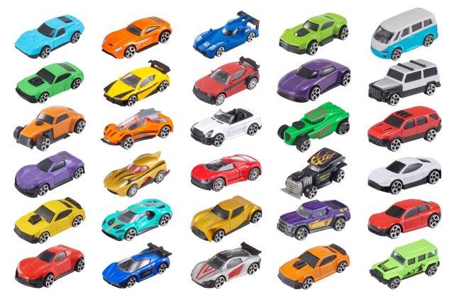 TEAMSTERZ Metallist sõidukite komplekt 5 autoga, 7,5cm