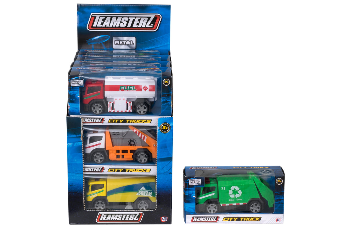 TEAMSTERZ Metallist linna auto, 12 cm