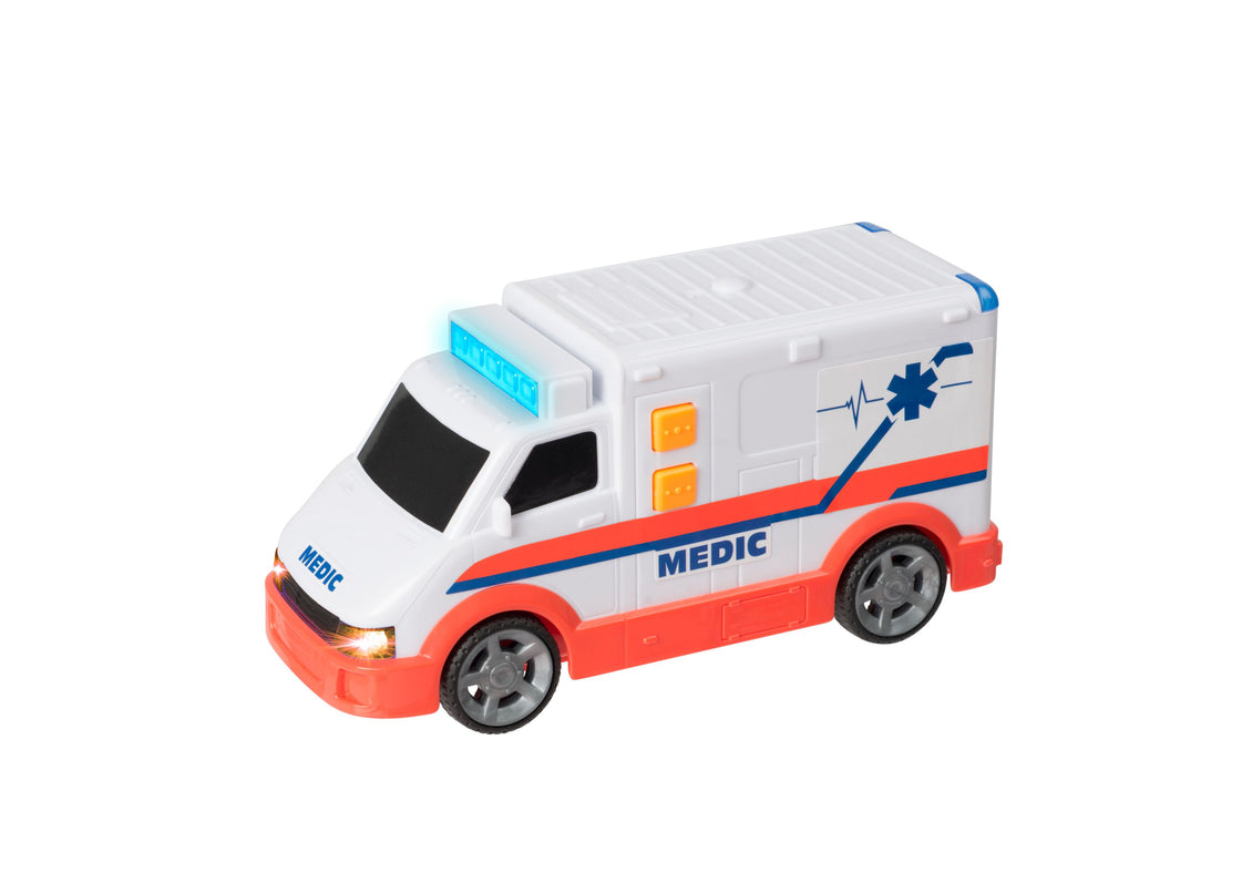TEAMSTERZ Auto heli- ja valgusega, väike
