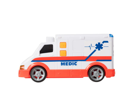 TEAMSTERZ Auto heli- ja valgusega, väike