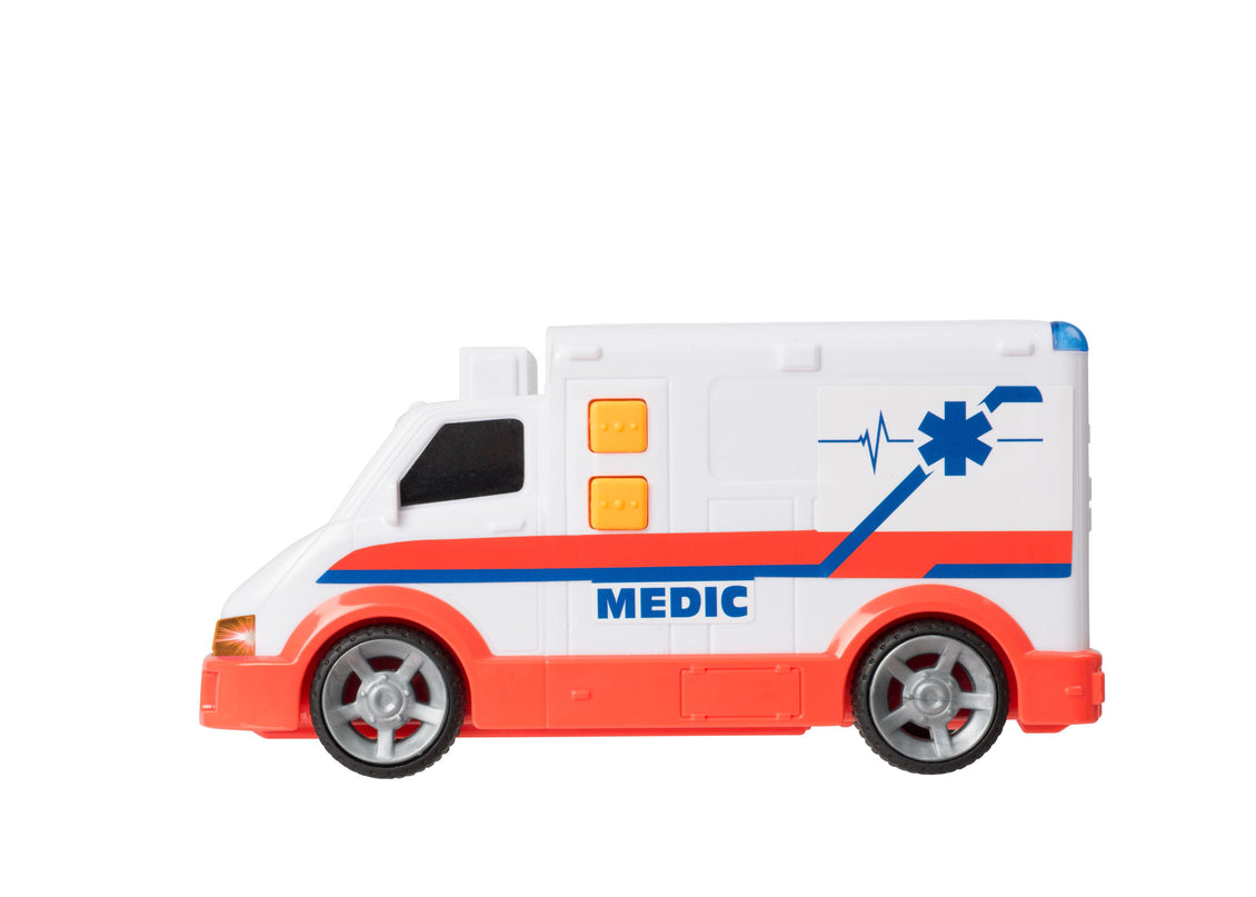 TEAMSTERZ Auto heli- ja valgusega, väike