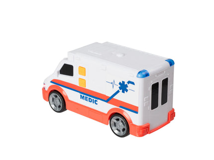 TEAMSTERZ Auto heli- ja valgusega, väike