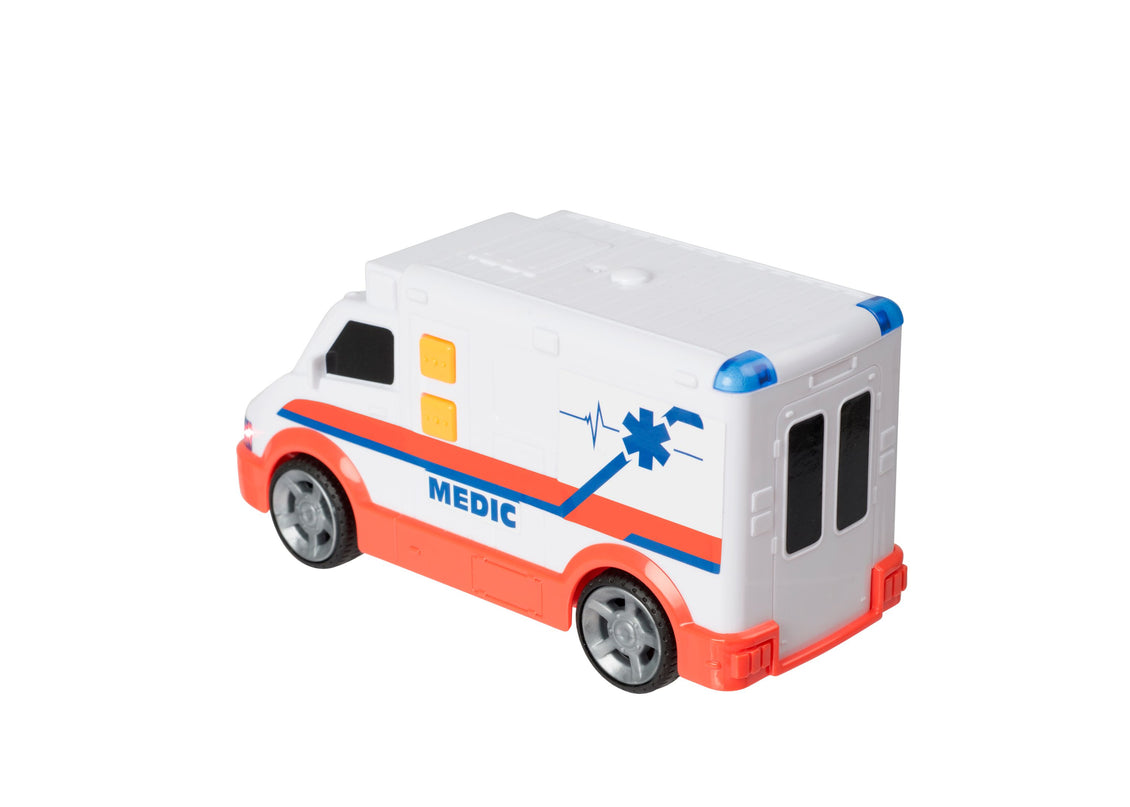 TEAMSTERZ Auto heli- ja valgusega, väike