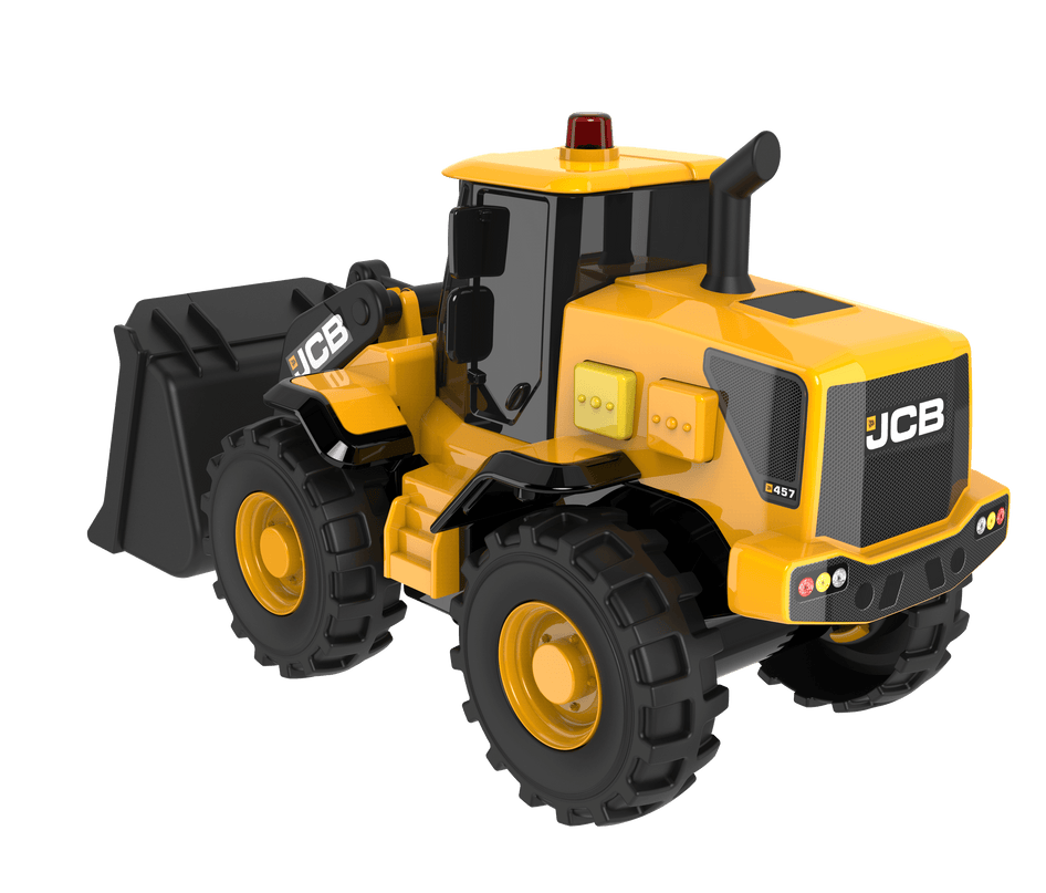 JCB Laadur heli- ja valgusega, 15cm