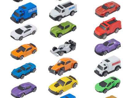 TEAMSTERZ metallist autode komplekt, 7cm, 20tk